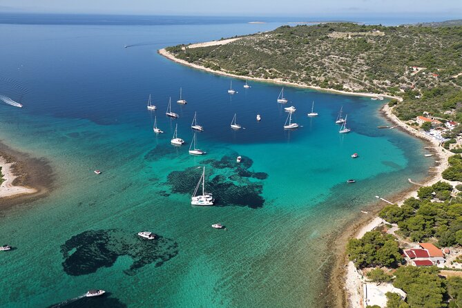 From Trogir & Split: Half Day Speedboat Tour with Blue Lagoon - Stop 2: Maslinica Village for a Slow Walk and a Drink