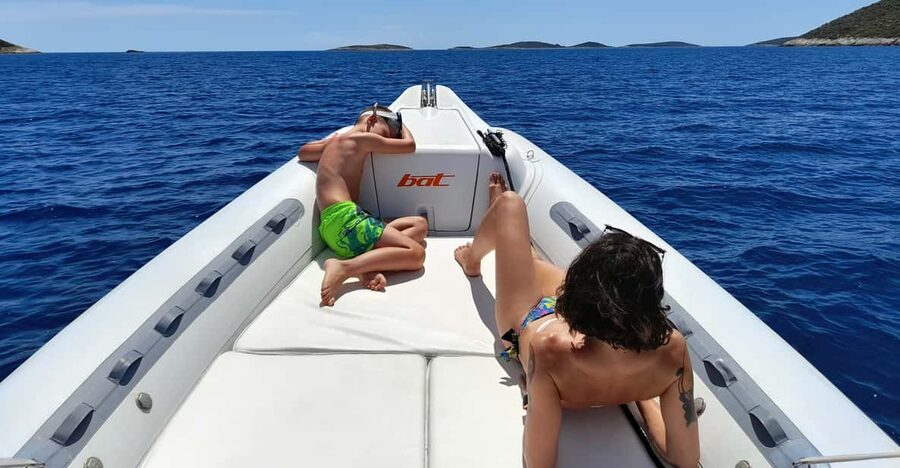 From Vis: Speedboat tour - Vis, Biševo & Blue Cave (shared) - Parja Bay again: wrapping the loop with a sense of place