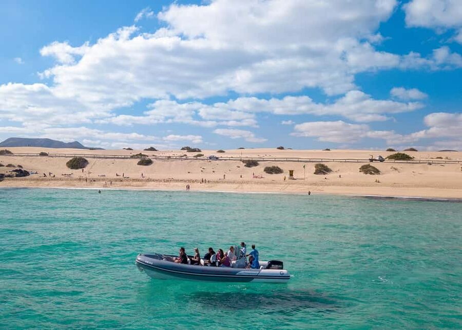 Fuerteventura: Lobos Island Round-Trip Speedboat Ticket - Zodiac-style ride reality: fun, but plan for splash and bumps