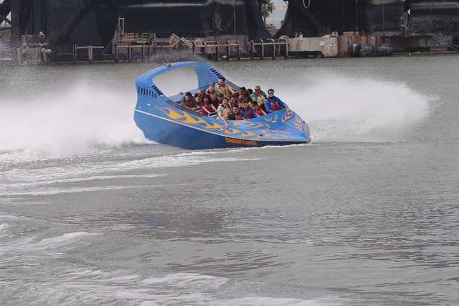 Galveston Suntime Jet Boat Thrill Ride - Galveston Jet Boat Thrills: 25 Minutes of Spins, Spray, and Dolphin Chances