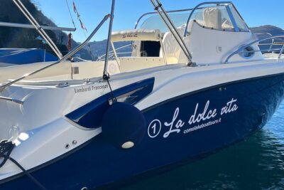 Glamour tour (3 H) speed boat stop in Bellagio - Private tour comfort: mobile ticket, bathroom onboard, and easy language
