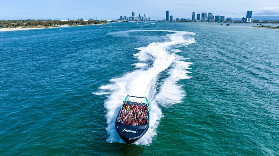 Gold Coast: 360-Degree High-Speed Jet Boat Adventure - Rain or shine: how to pack for water spray