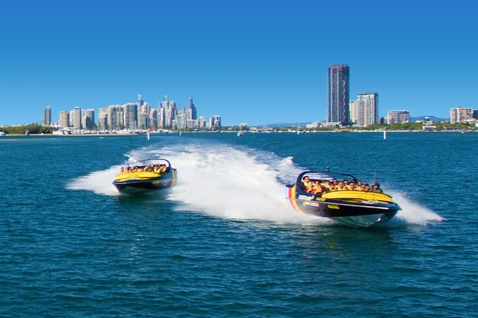 Gold Coast Jet Boat Adventure – 1-Hour Thrill Ride - Sovereign Island Mansions: Glamour Meets High-Speed Water