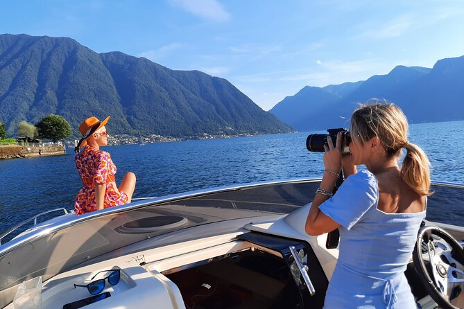 Grand Tour, 1h to 4h private luxury speedboat at Lake Como - A Strong Stop for Swim Time: Isola Comacina