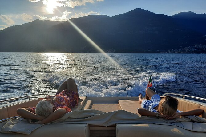 Grand Tour, 1h to 4h private luxury speedboat at Lake Como - Mid-Lake Villages, the Centre of the Lake, and the Bridge-and-Waterfall Icon