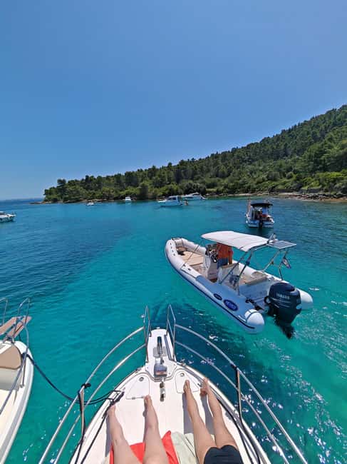 half day group speedboat tour of the islands around Zadar - What’s on board: skipper-led sailing plus drinks that people remember