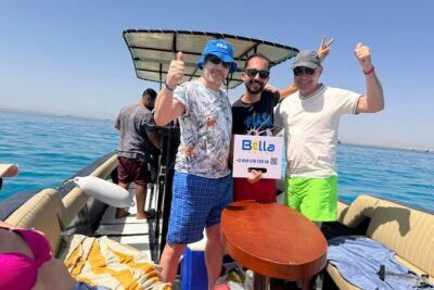 Half Day Private Speedboat Dolphin House & Giftun Island_Hurghada - The snorkeling stop: gear and a guide, not guesswork