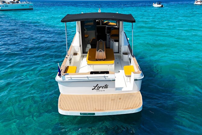 Half Day Speedboat Tour to Three Islands from Trogir - Stop 1: Blue Lagoon (Krknjasi Bay) for Swimming and Snorkeling Time