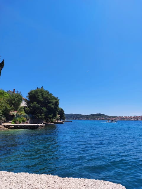 Half-day speedboat trip from Zadar with drinks - Stop 1: Ugljan’s Preko for coffee, walking, swimming, and snorkeling (75 minutes)