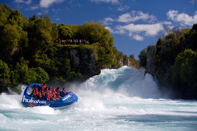 Hukafalls Jet Boat Ride in Taupo - Where You Start at Huka Falls Tracks (200 Karetoto Road)