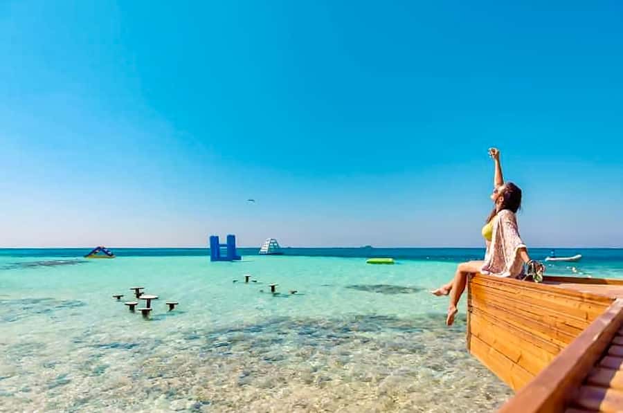 Hurghada: Orange Bay & Magawish Island Speedboat with Lunch - Key things to know before you go