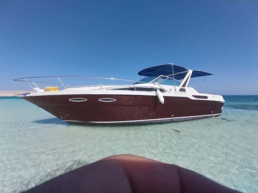 Hurghada: Private Luxury Speedboat W Snorkelling & Fruits - Private luxury speedboat in Hurghada: what makes it feel different
