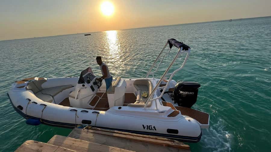 Hurghada: Private Speedboat to Orange Bay and White Island - Orange Bay and White Island: the Red Sea day that feels like two trips