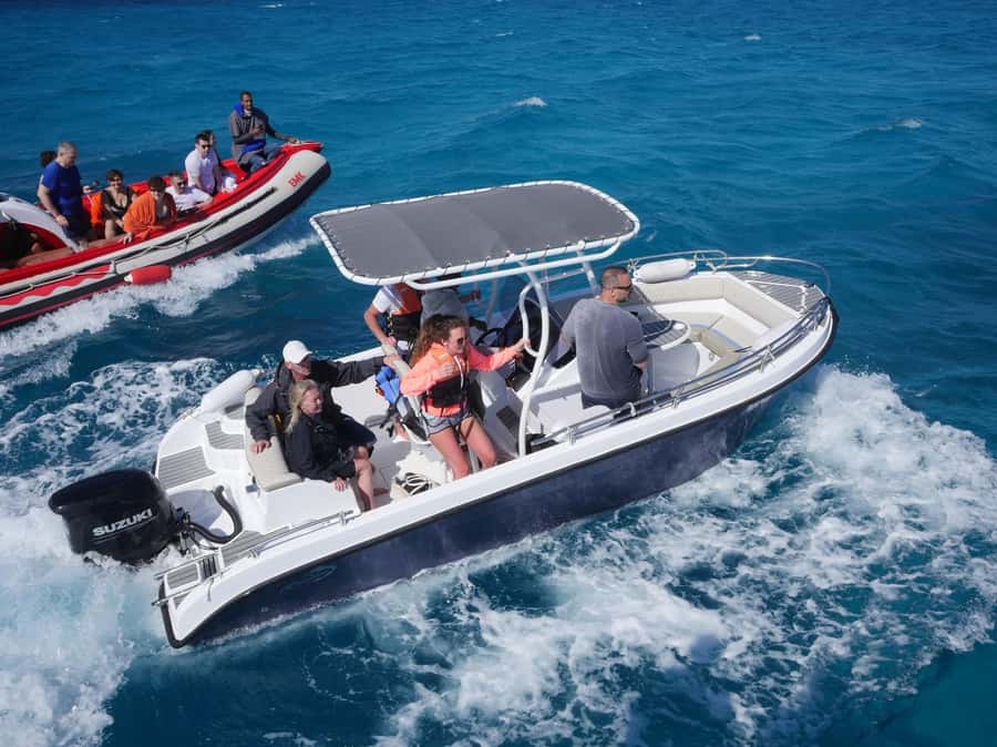 Hurghada: Private Speedboat to Orange Bay and White Island - The speedboat ride: fun, fast, and surprisingly practical