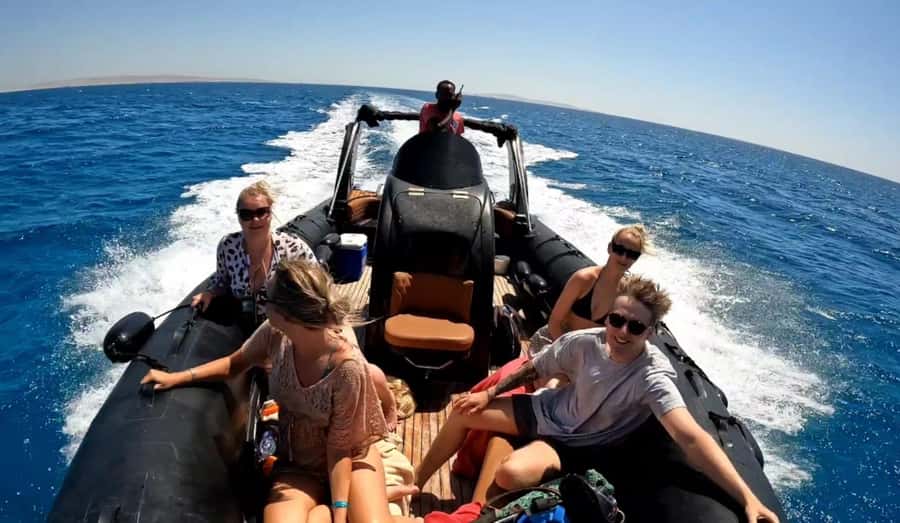 Hurghada: White Island Speedboat Tour, Snorkeling, & Lunch - Speedboat ride: fast, fun, and more comfortable than you might expect