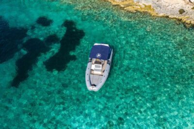 Hvar: Blue Cave, Green Cave & Stiniva Beach Speed Boat Tour - Croffers Meeting Point and Getting Ready to Be on the Water