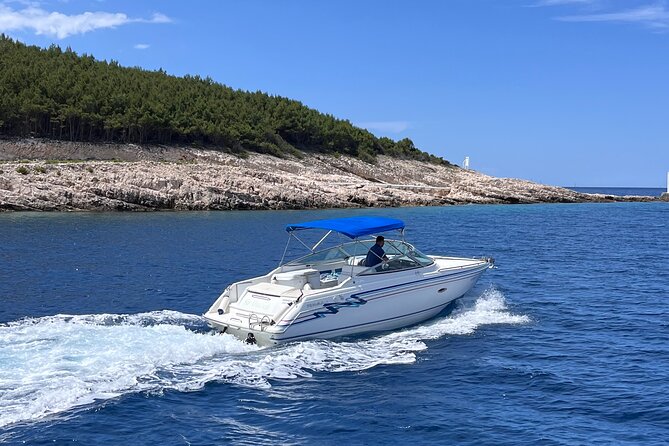 Hvar Delight: Private Speed Boat Tour - Taršće Bay near Hvar: a calm final swim before heading back