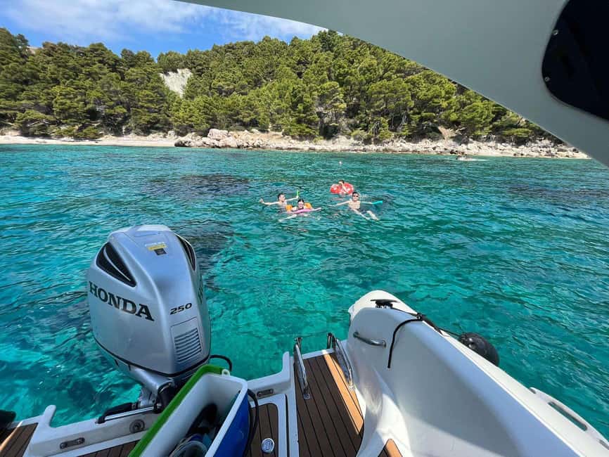 Hvar: Sunset and Pakleni Islands with a Speed Boat - The Mlini Beach and Ždrilca Lagoon Swim Stop You’ll Actually Remember