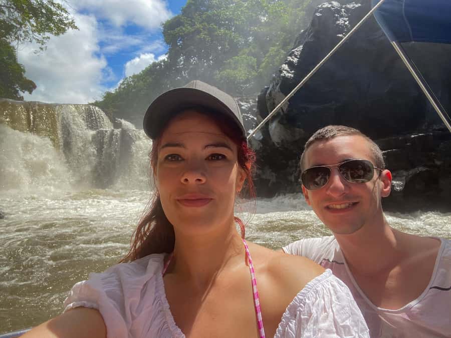 Ile aux Cerfs: Island & Waterfall Speedboat Tour with Lunch - Ile aux Cerfs Beach Time: swim first, then settle in
