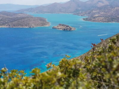 Island Spinalonga, Milatos Cave, Speedboat, OliveTasting - Orange Land Rover pickup and the off-road mountain feel
