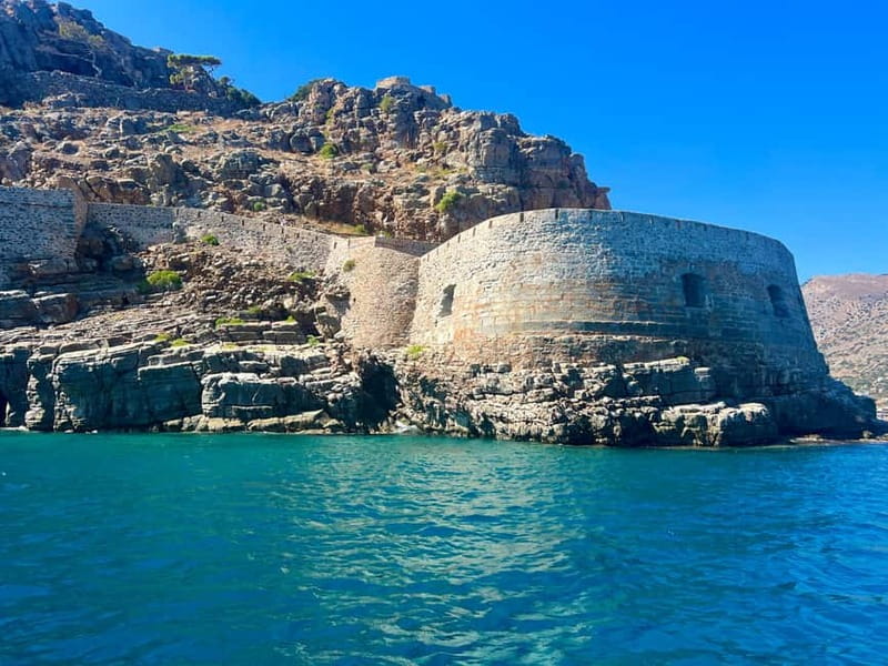 Island Spinalonga, Milatos Cave, Speedboat, OliveTasting - Plaka to Spinalonga: The Speedboat Arrival