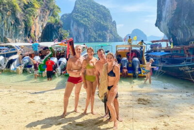 James Bond and Hong Island Canoeing by Speedboat from Krabi - Getting picked up and making it to Nopparat Thara Pier