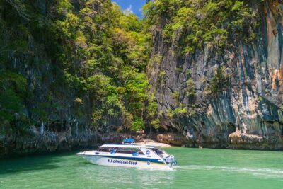 James Bond Island by Speedboat and Canoe at Hong Island - Start at Ao Po Pier: Tea, Snacks, and a Smooth Board Time