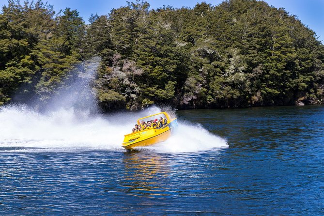 Jet Boat Journey through Fiordland National Park - Pure Wilderness - Upper Waiau River: speed, spins, and nonstop photo moments