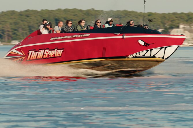 Jet Boat Ride on the Thrillseeker - Meeting at 2201 Little River Neck Rd and timing your day