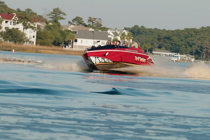 Jet Boat Ride on the Thrillseeker - The full plan on the water: levels, speed, and the wet finish