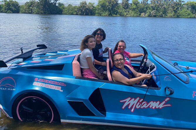 Jetcar Miami (Jet ski/jet boat) Rental - The beach island stop: where your videos can shine