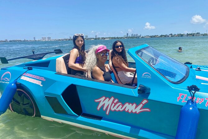 Jetcar Miami (Jet ski/jet boat) Rental - Guides and the on-water orientation that makes it easier