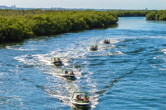 Jungle Tour adventure Cancun Speed Boat Through Mangrove - Price check: $59 plus the marine park fee