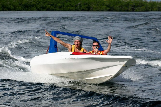 Jungle Tour In Cancun, drive a speedboat through the lagoon with your companion - The Mangrove Stop: 45 Minutes of Quiet Wildlife Time