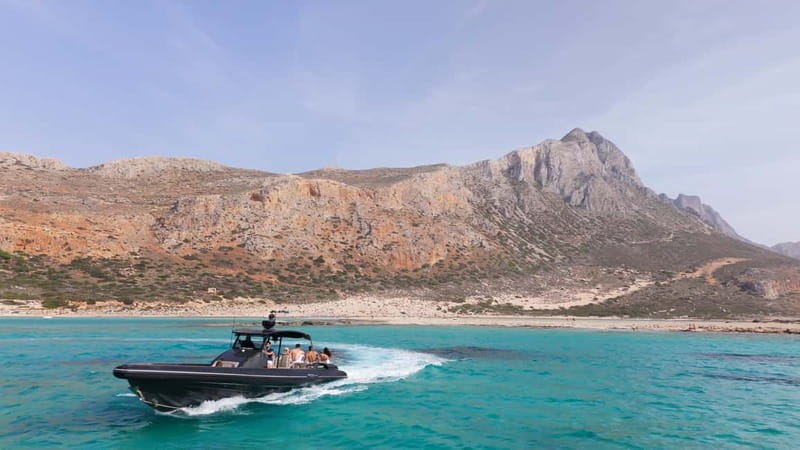 Kissamos: Small Group Speedboat Cruise to Balos & Gramvousa - Snorkeling gear, snacks, and drinks: what you’ll actually get on board