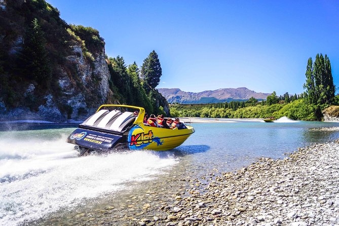 KJet Queenstown Jet Boat Ride on the Kawarau and Shotover Rivers - Entering The Ride at Queenstown Main Town Pier (and why that matters)