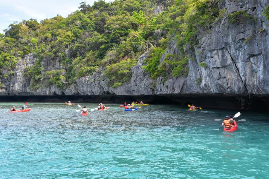 Koh Phangan: Angthong Emerald Waters & Kayaking by Speedboat - The Talay Nai Lagoon Hike: Short Steps, Big Reward
