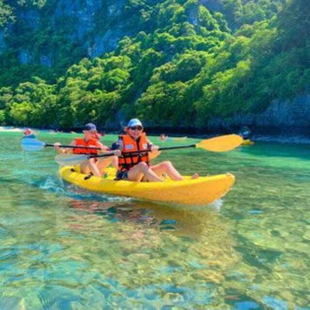 Koh Phangan: Angthong National Park Speedboat Tour - Kayaking the lagoons: where the park feels slower and closer