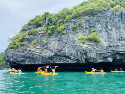 Koh Samui: Ang Thong Marine Park Day Tour by Speedboat - Getting There from Koh Samui: Hotel Pickup to Thong Sala Pier