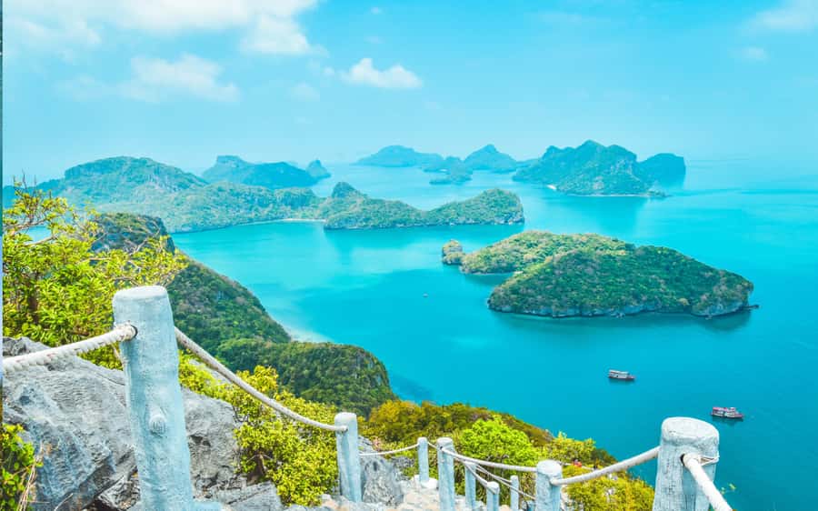 Koh Samui: Ang Thong Marine Park Day Tour by Speedboat - Hiking Rugged Limestone to the Lookout: The Part That Feels Worth It
