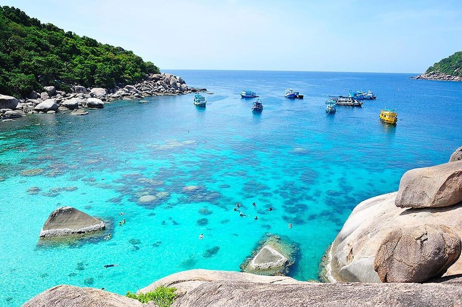 Koh Samui: Ko Tao & Nang Yuan Premium Tour Lunch & Transfer - Ko Nang Yuan: the 150-meter viewpoint and the sandbar photos