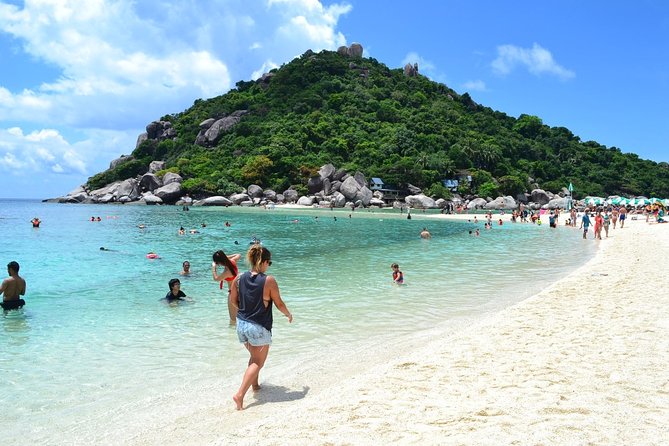 Koh Tao and Koh Nang Yuan Snorkeling Trip By Speedboat From Koh Samui - Snorkeling stops at Koh Tao: Mamuang, Hin Wong, and Sairee