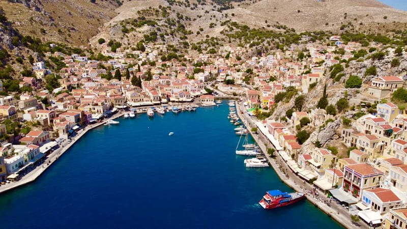 Kolymbia: High-Speed Boat to Symi Island & St George's Bay - Boat changes in Rhodes Harbour: small hassle, clear value