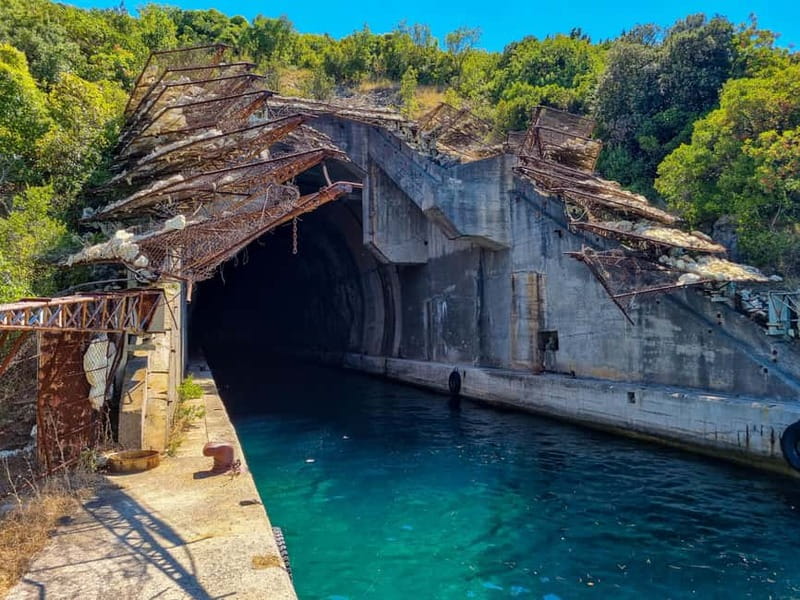Kotor: Blue Cave, and Full Bay Speedboat Tour - The Former Submarine Tunnel in Kotor: Where the Secrets Were Stored