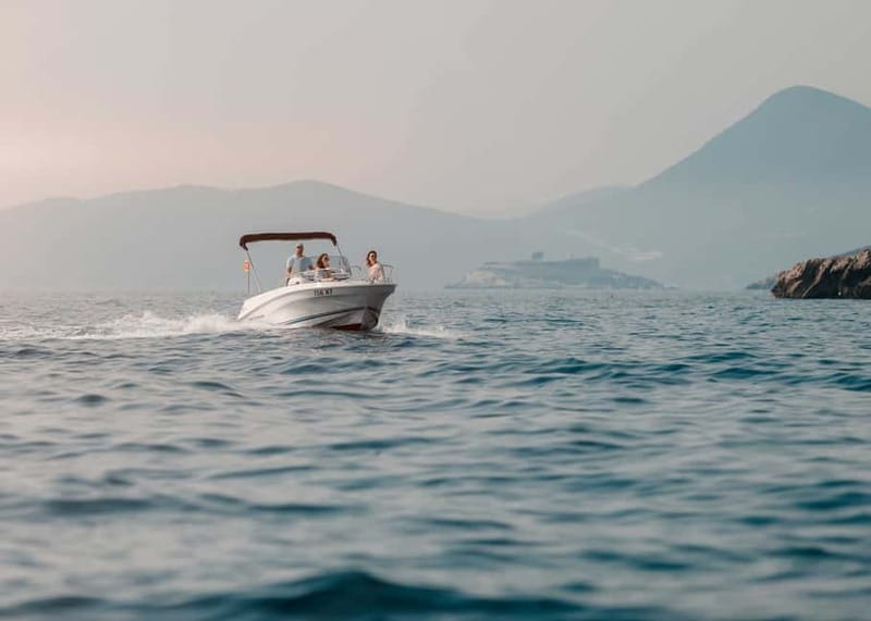 Kotor: Our Lady of the Rock and Perast Speedboat Tour - Kotor’s Boka Bay from a speedboat: the views come at you