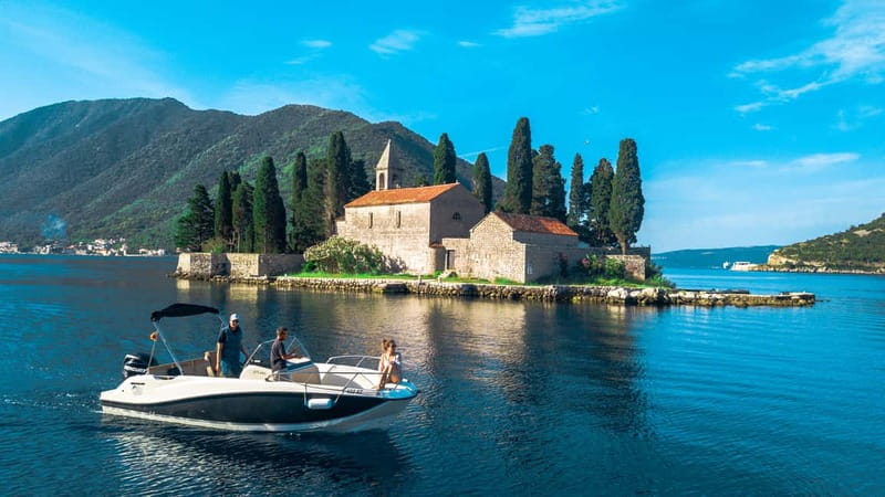 Kotor: Private Speed Boat Tour to Blue Cave with Swim Time - Stop 2: the former submarine site stop (photo time)