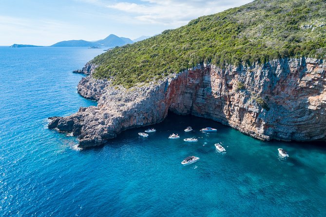 Kotor Private Speedboat Rental: Blue Cave & Lady of the Rocks - Passing Perast and Mamula: baroque street vibe and wartime walls