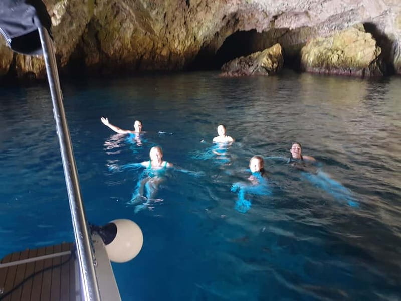 Kotor: Speedboat Tour to Blue Cave and Our Lady of the Rocks - On board: what’s included, and how to pack for 3 hours