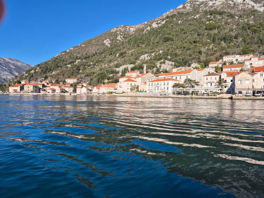 Kotor: Speedboat Tour to Perast and Our Lady of the Rocks - What the tour timeline really feels like (90 minutes to 2 hours)