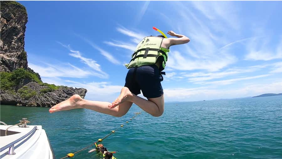 Krabi: 4 Islands Day Tour by Speedboat or Longtail Boat - Railay Beach’s Limestone Cliffs: More Than a Photo Stop